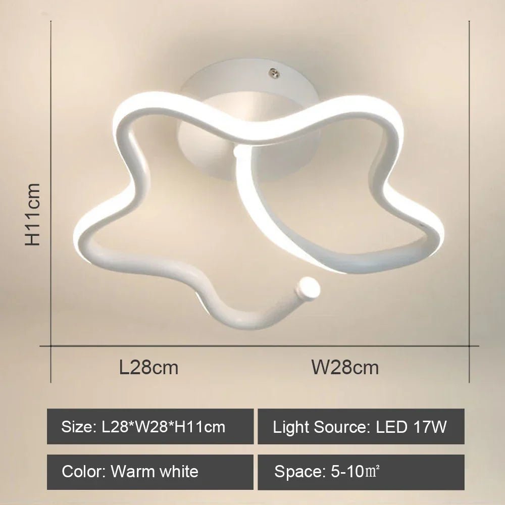 DecorBites™ LED Ceiling Light for Modern Living Room Bedroom Lighting