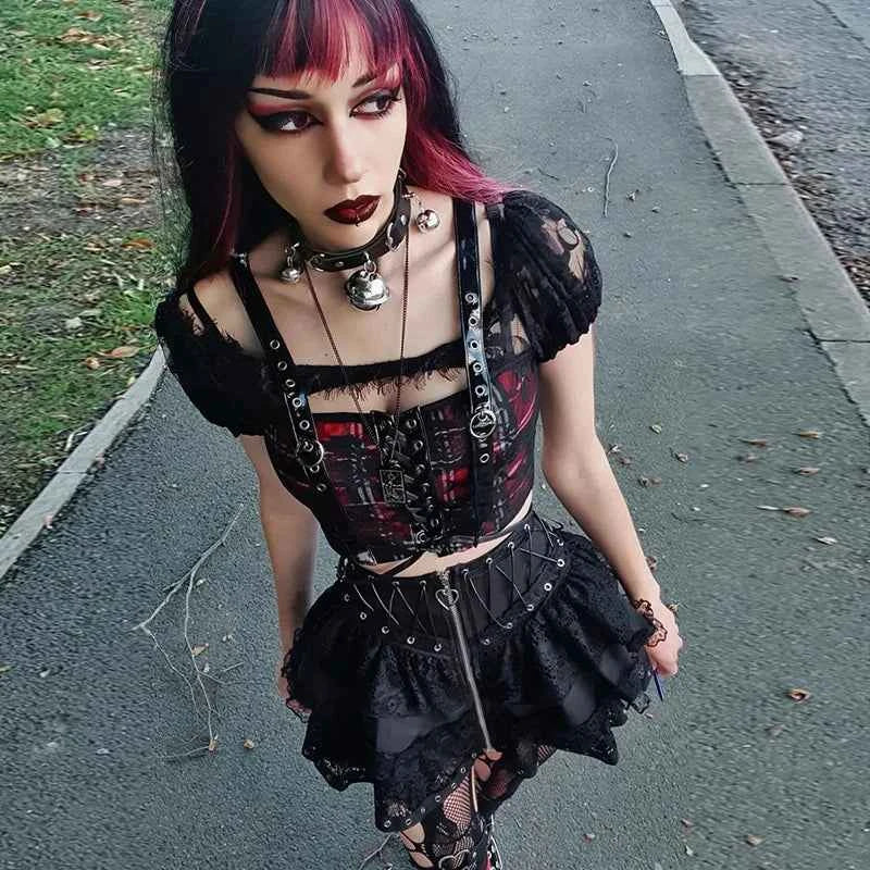 Women's Vintage High Wasit Skirt