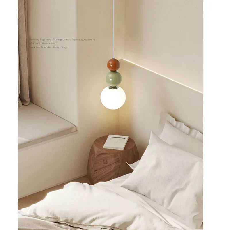 DecorBites™ Cream Style Modern Minimalist Nordic Pendant Light for Master Bedroom