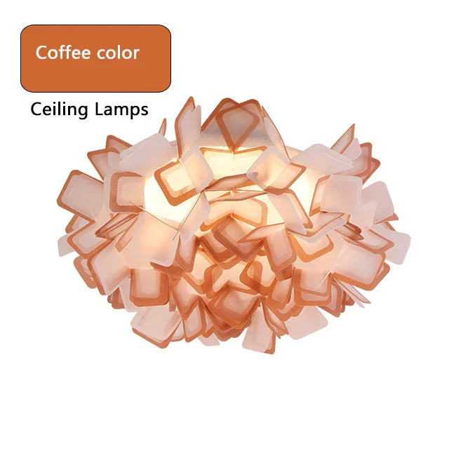 DecorBites™ LED Flower Ceiling Pendant Lamp for Living Room Bedroom