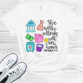She Works Willingly with Her Hands - Bank Teller Graphic Tee