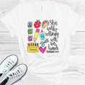 She Works Willingly with Her Hands - Daycare Teacher Graphic Tee
