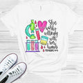 She Works Willingly with Her Hands - Lab Tech Graphic Tee