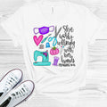 She Works Willingly with Her Hands - Mask Maker Graphic Tee