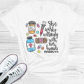 She Works Willingly with Her Hands - Pharamcist Graphic Tee