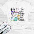 She Works Willingly with Her Hands - Physical Therapist Graphic Tee