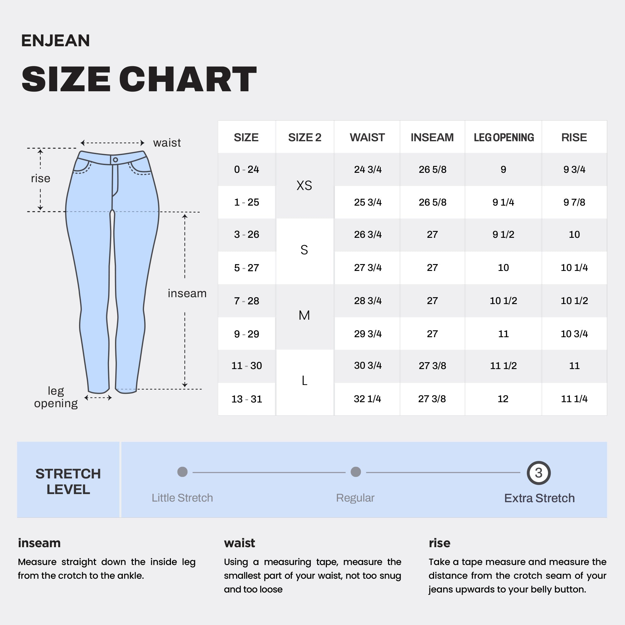 Double Waist High Rise Ankle Skinny Jeans