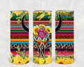 Skull 20 oz Skinny Tumbler