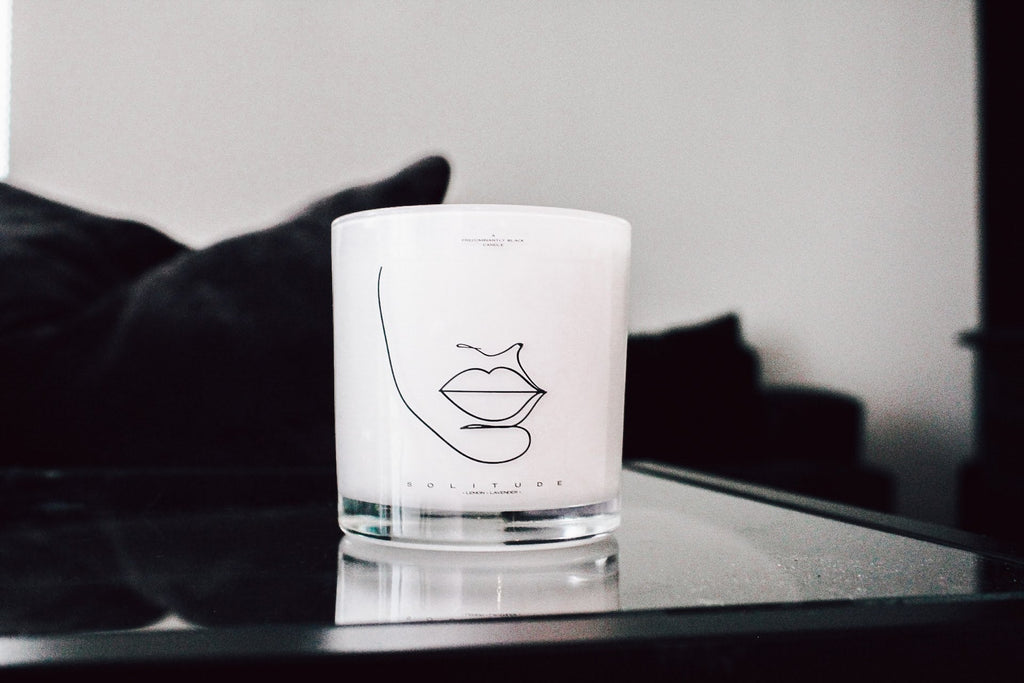 A SOLITUDE CANDLE - ORIGINAL ARTWORK