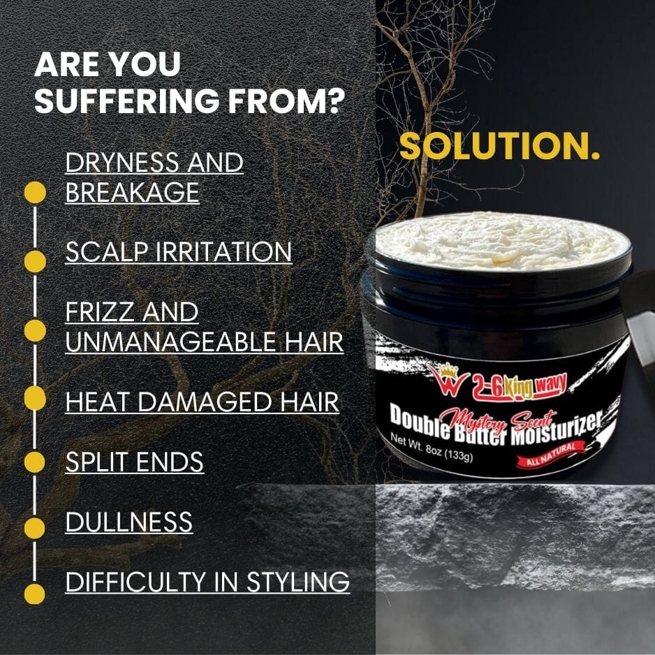 🔥PRE ORDER🔥 Double Butter Moisturizer 8oz (Available Every 26th Day of the month!)