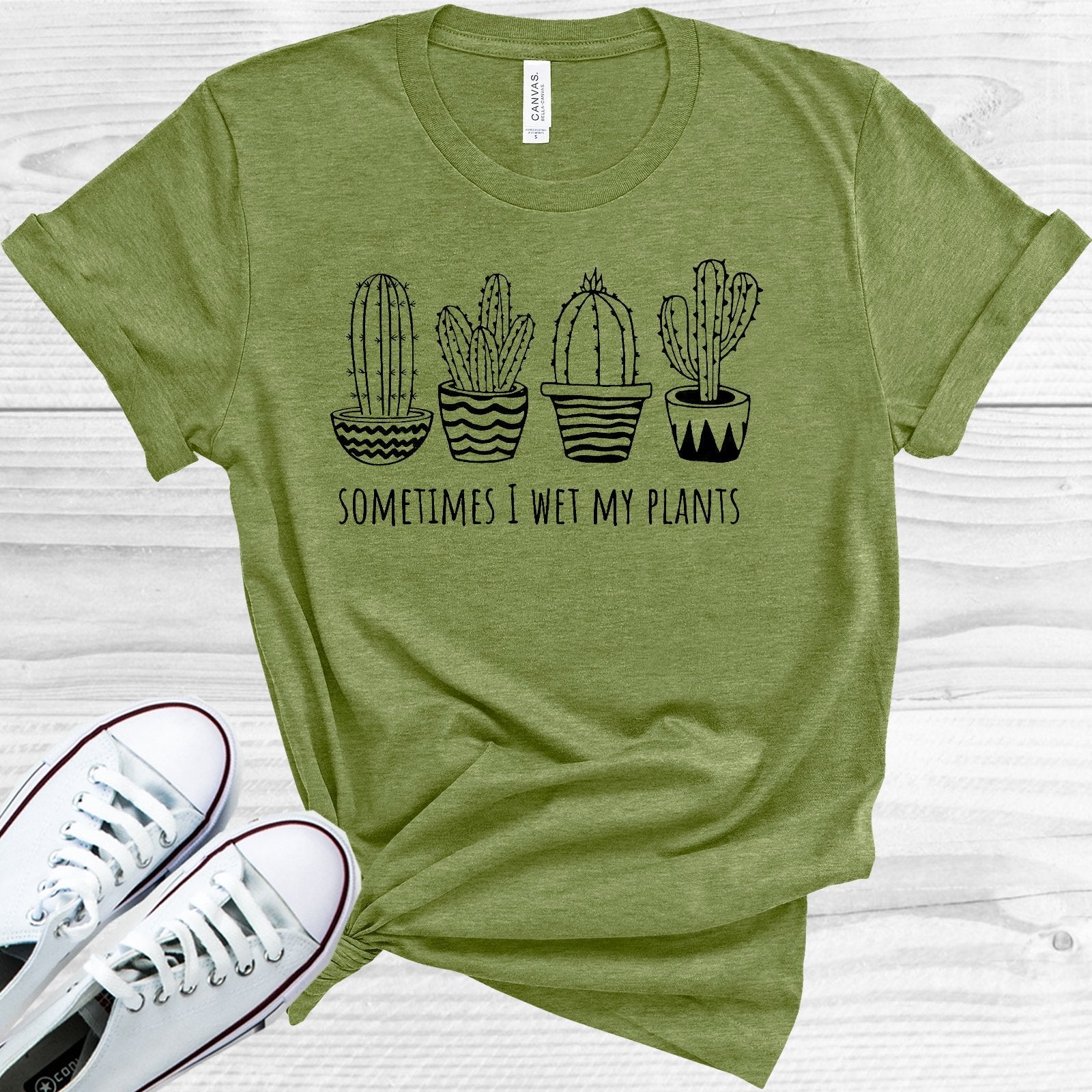 Sometimes I Wet My Plants Graphic Tee