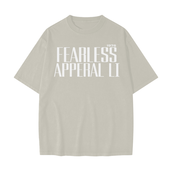 fearless style  BlackJack Streetwear Unisex Heavyweight Drop Shoulder Vintage