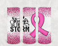 Stronger Than the Storm 20 oz Skinny Tumbler