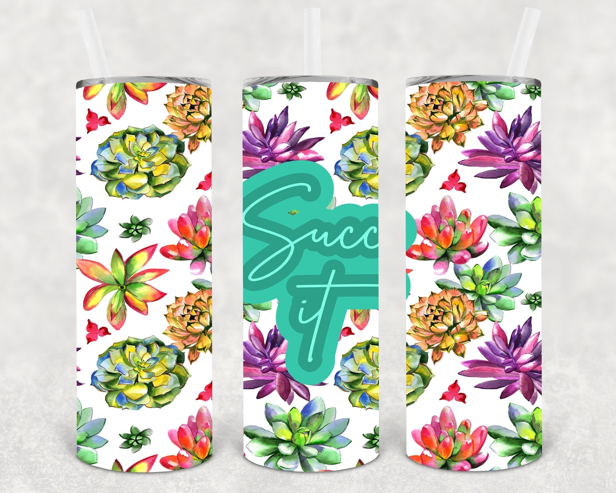 Succ It 20 oz Skinny Tumbler