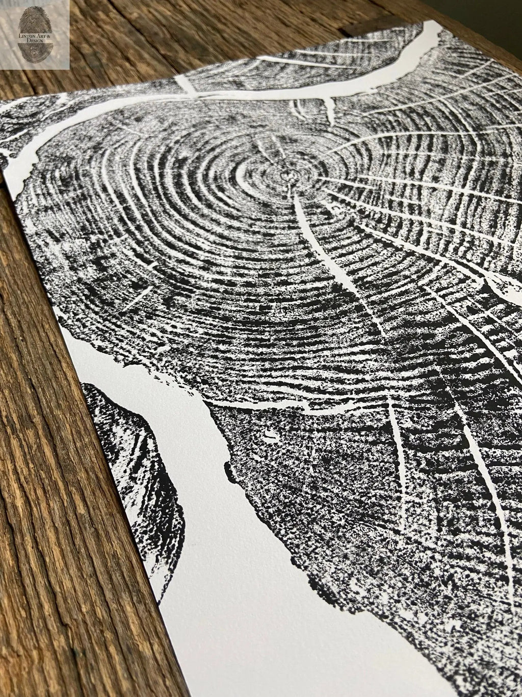 Sugar Maple, Cropped, Limited Edition 12x16 inches. Hand pressed and signed.