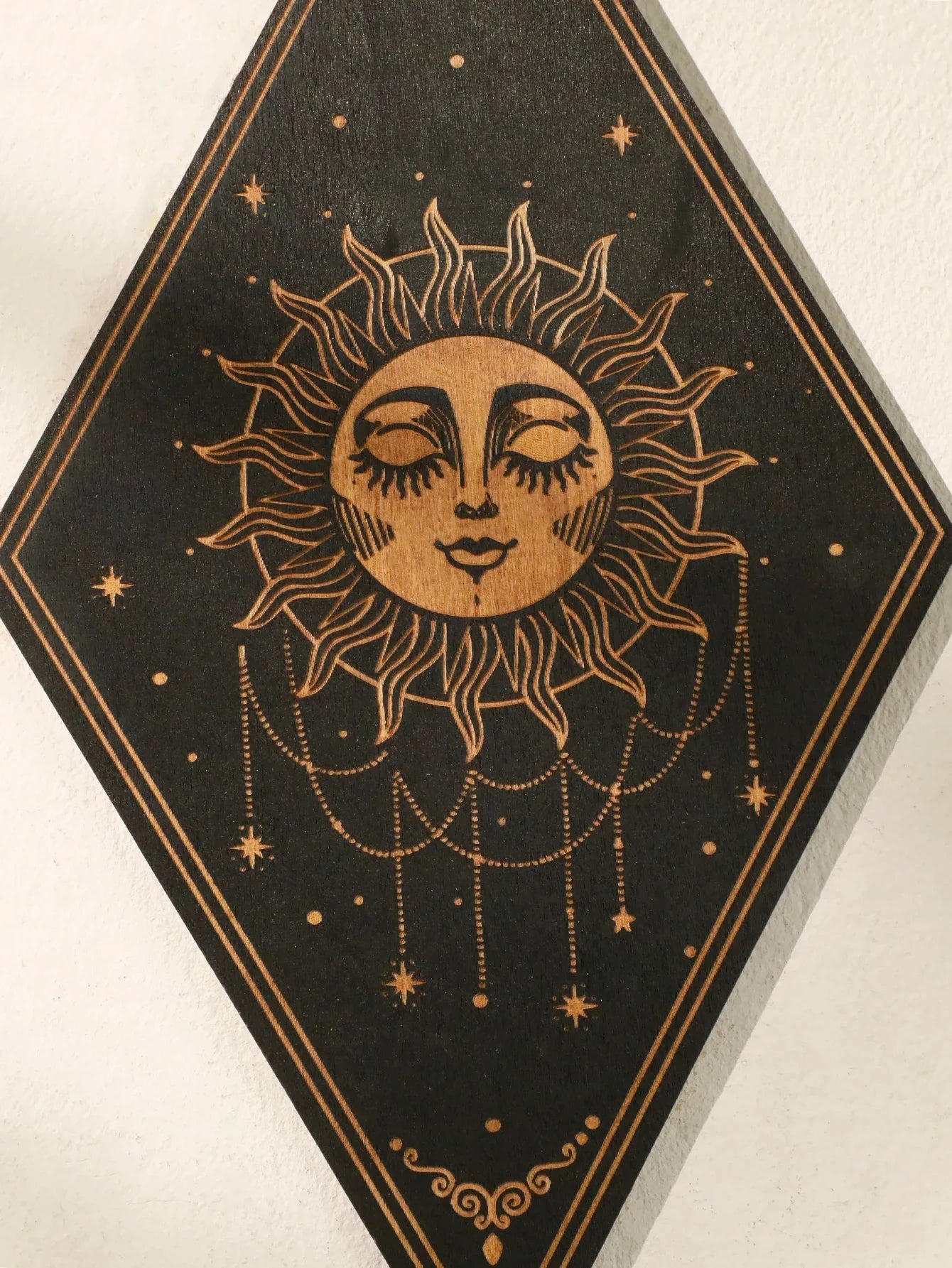 Wood Witchy Wall Plaques