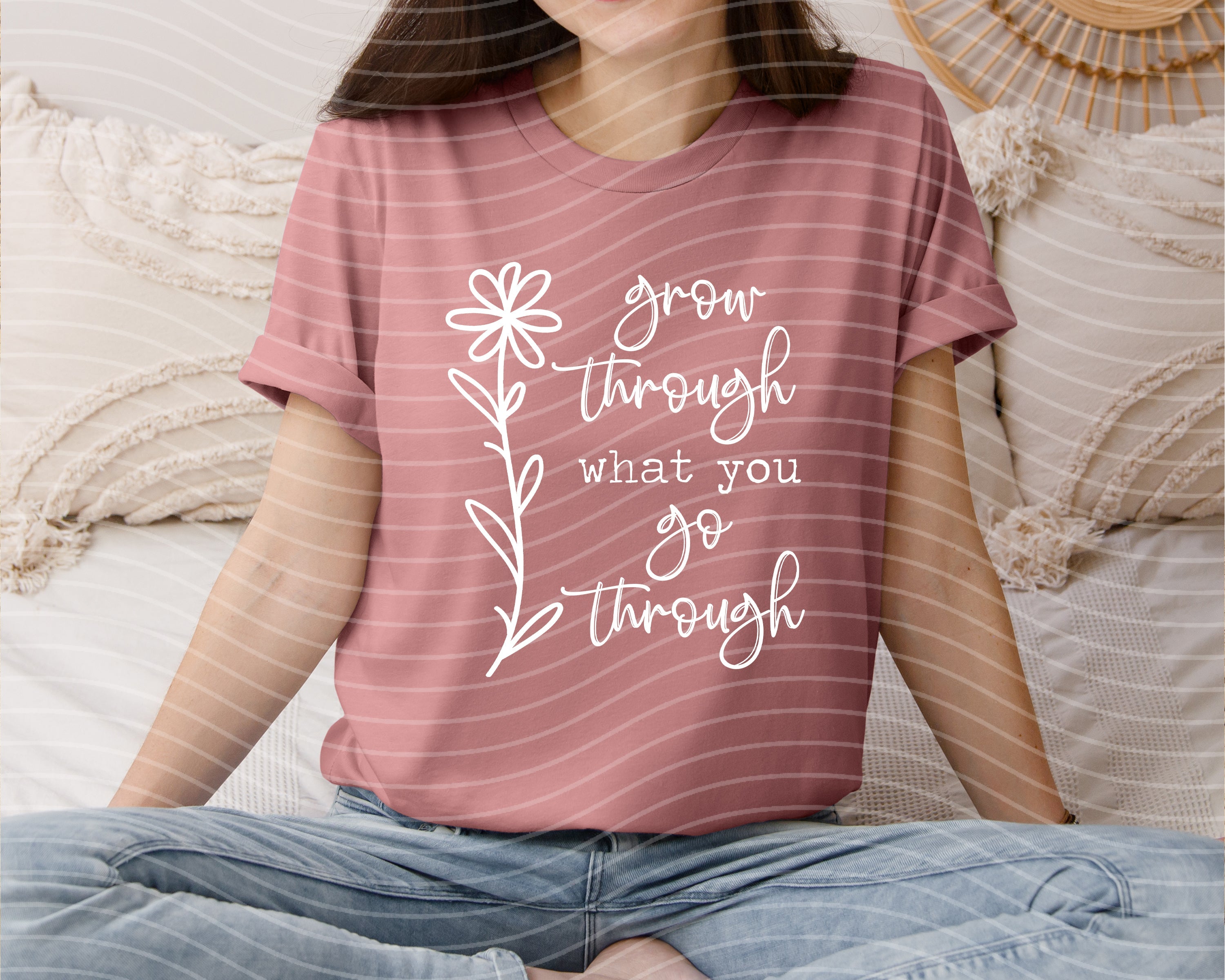 Grow Through What You Go Through Graphic Tee