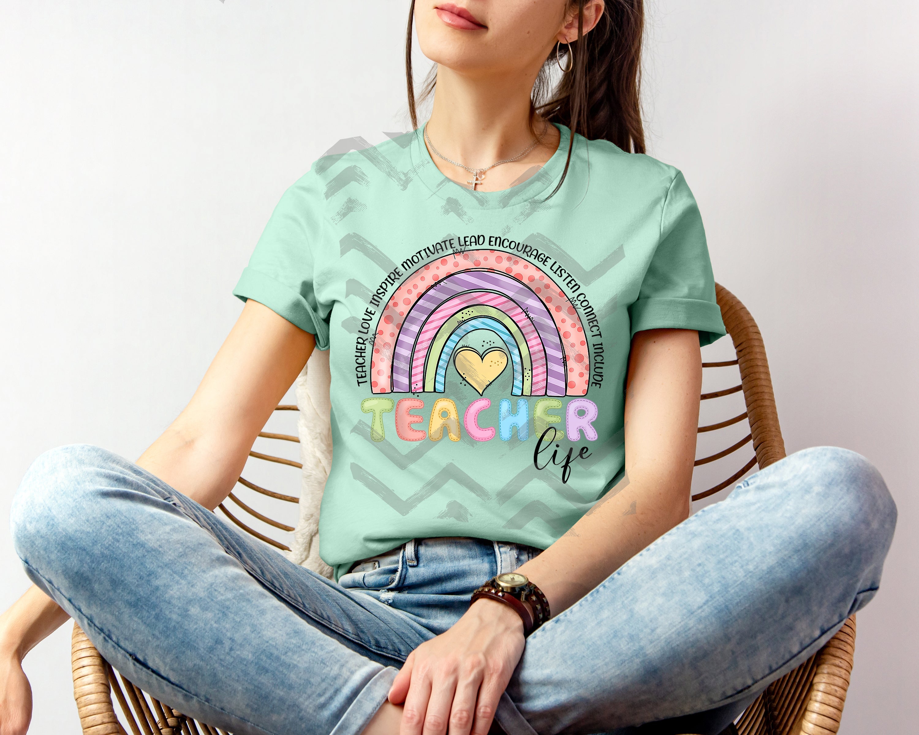 Teacher Life Graphic Tee