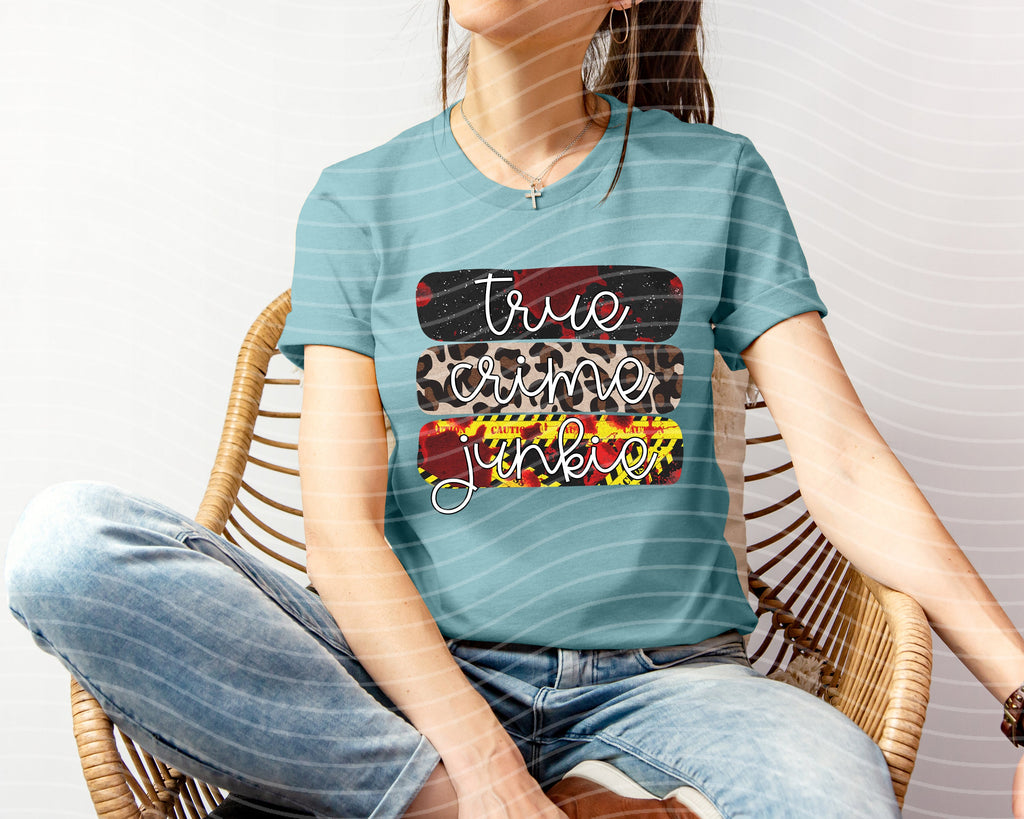 True Crime Junkie Graphic Tee