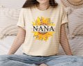 Sunflower Boy Mom Personalized Graphic Tee