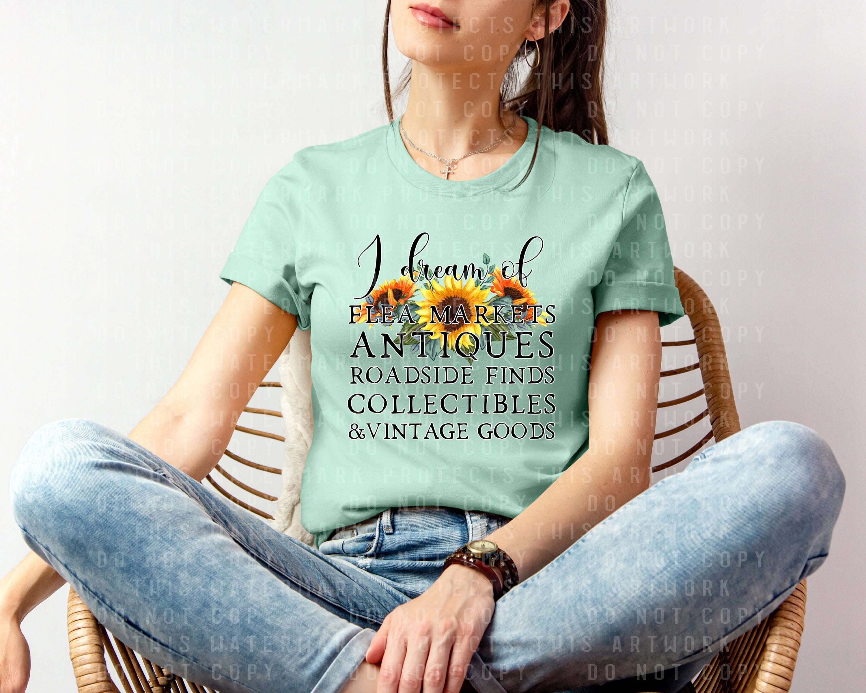 I Dream of Flea Markets Graphic Tee