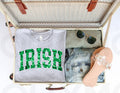 Faux Glitter Irish Graphic Tee