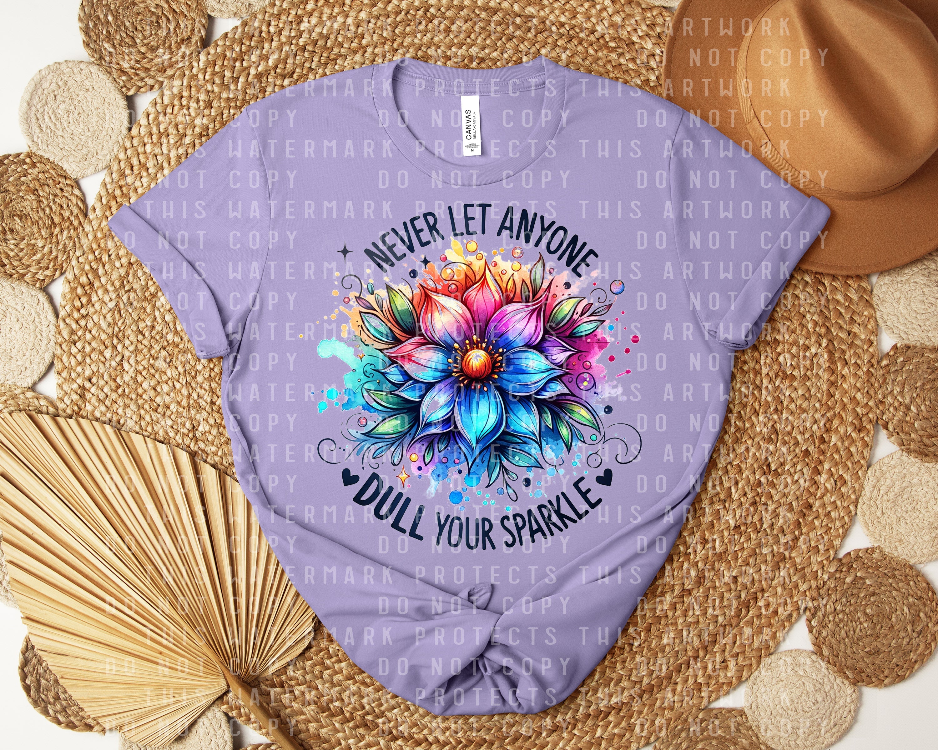 Never Let Anyone Dull Your Sparkle Graphic Tee