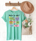 Note to Self Graphic Tee