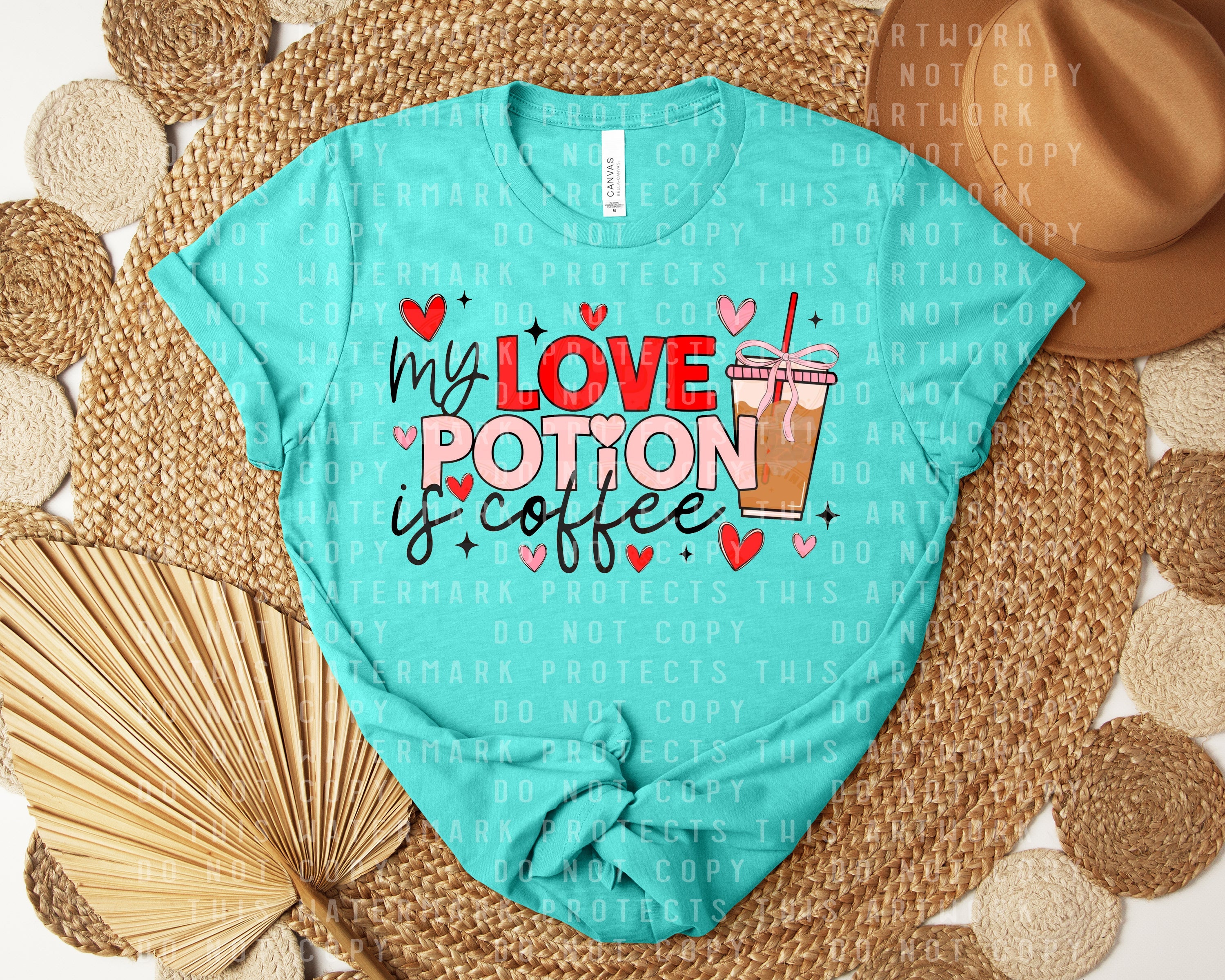 My Love Potion is Coffee Graphic Tee