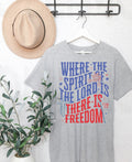 Where the Spirit of the Lord is Graphic Tee