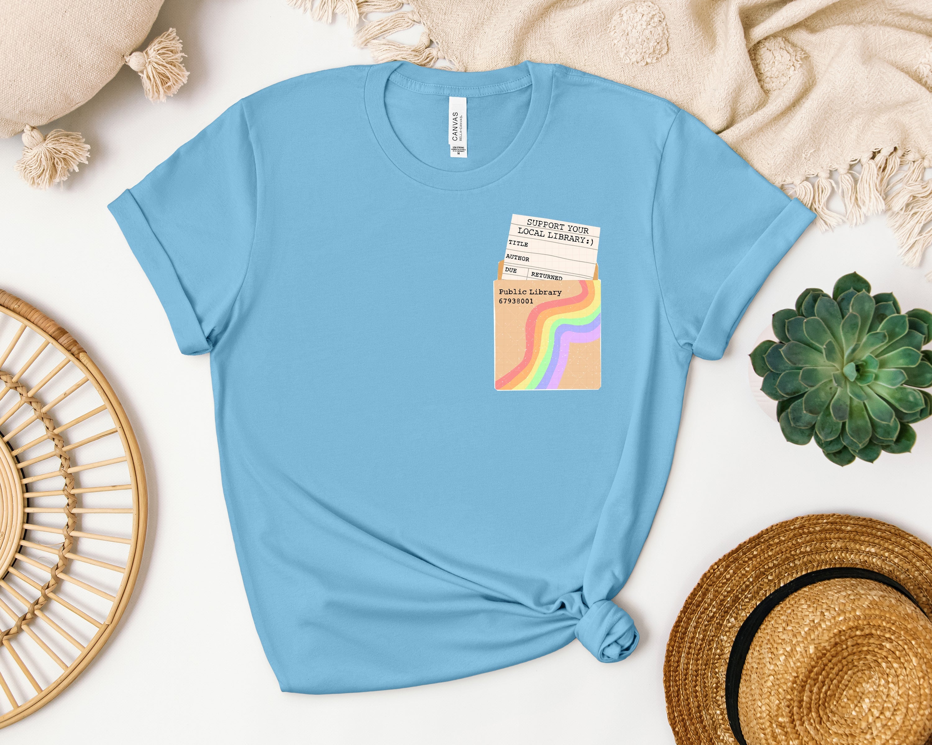 Support Your Local Library Graphic Tee