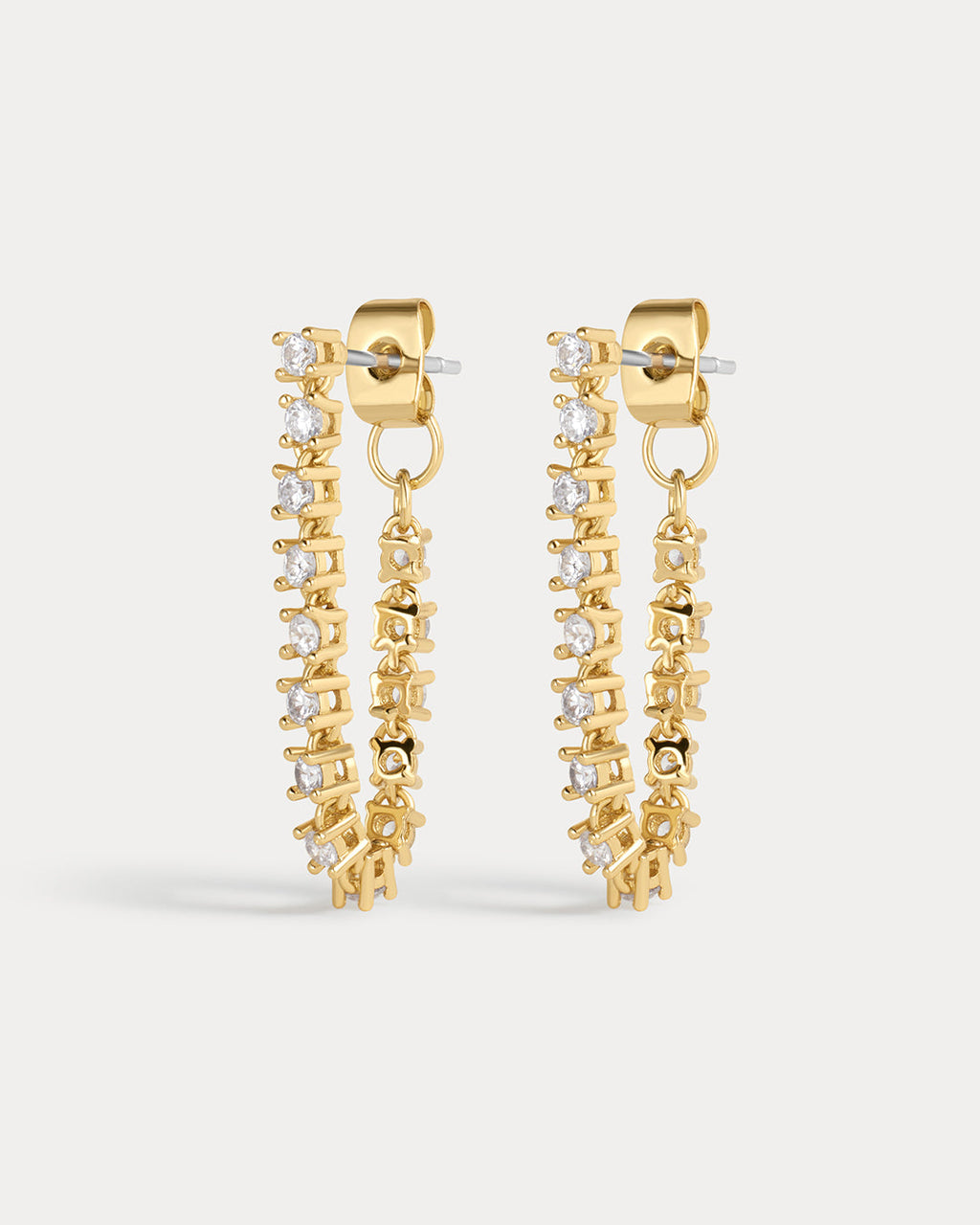 Ballier Chain Studs- Gold (Ships Late July)