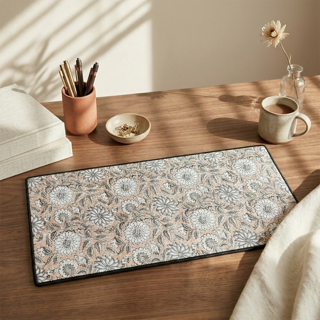 Terracotta Petal: Office-in-a-Box Decor Set