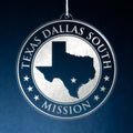 Texas Dallas South Mission Christmas Ornament
