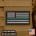 Thin Green Line American Flag VELCRO® Patch | Made in USA