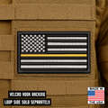 Thin Yellow Line American Flag VELCRO® Patch | Made in USA