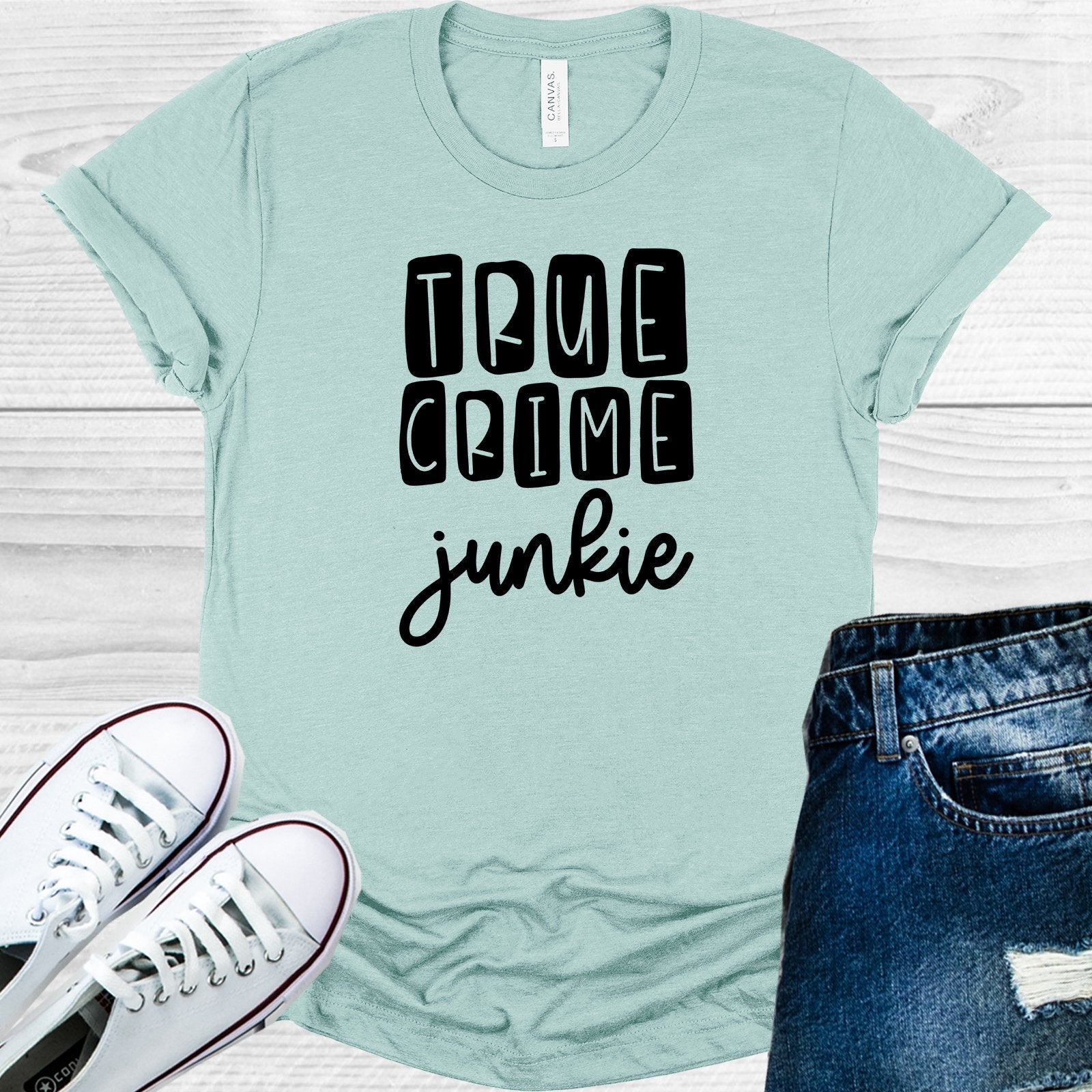 True Crime Junkie Graphic Tee