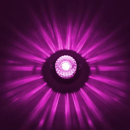 DecorBites™ Crystal LED Flush Mount Ceiling Light for Modern Living Spaces