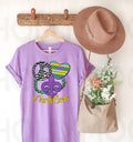 Peace Love Mardi Gras Graphic Tee