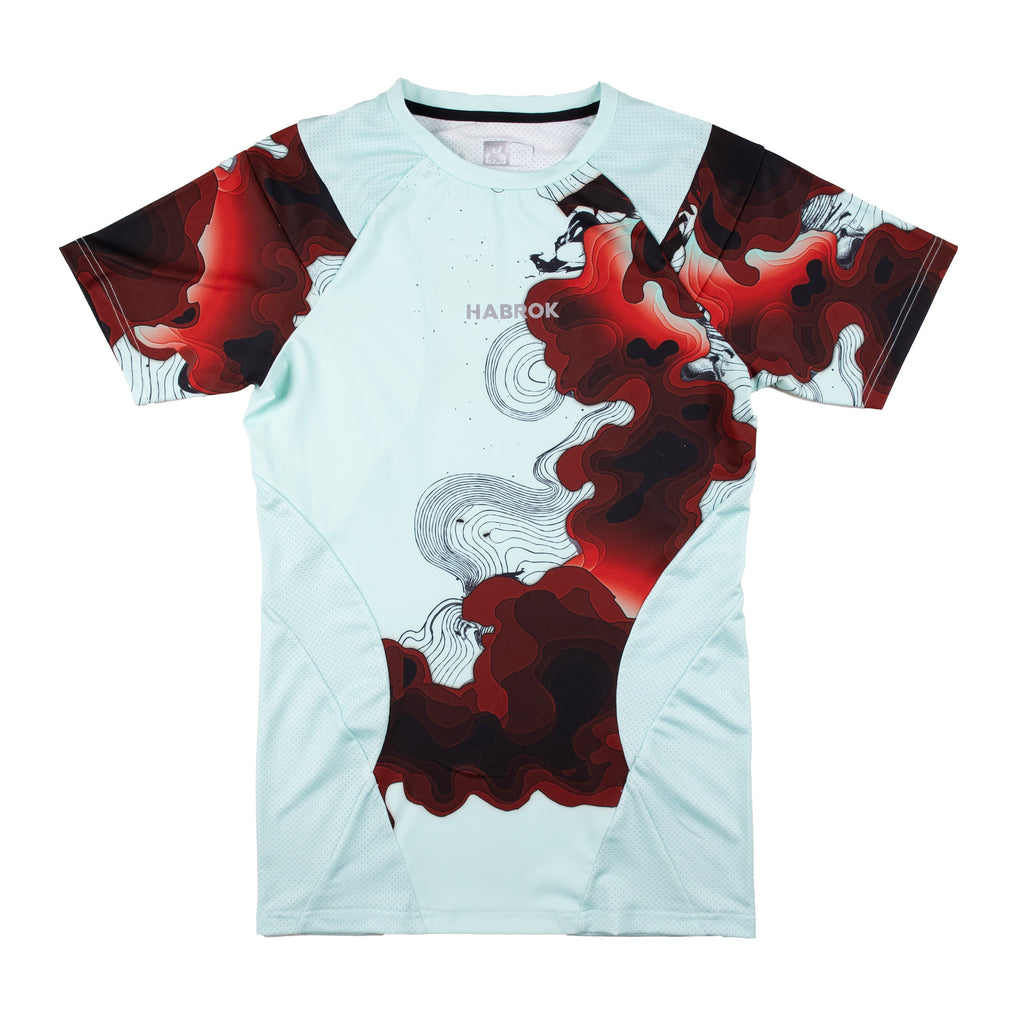 Core Tech Pro Compression Top | Crimson Frost