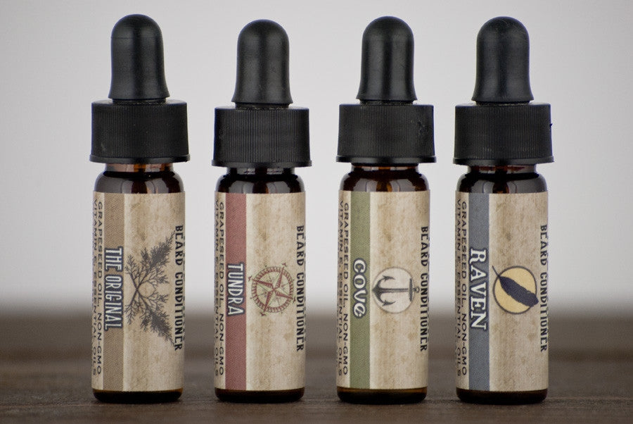 Wild Man Beard Oil Conditioner - Trial Size Sampler Pack