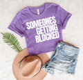 Someones Getting Blocked Eclipse Graphic Tee