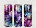 Dewy Flowers 20 oz Skinny Tumbler