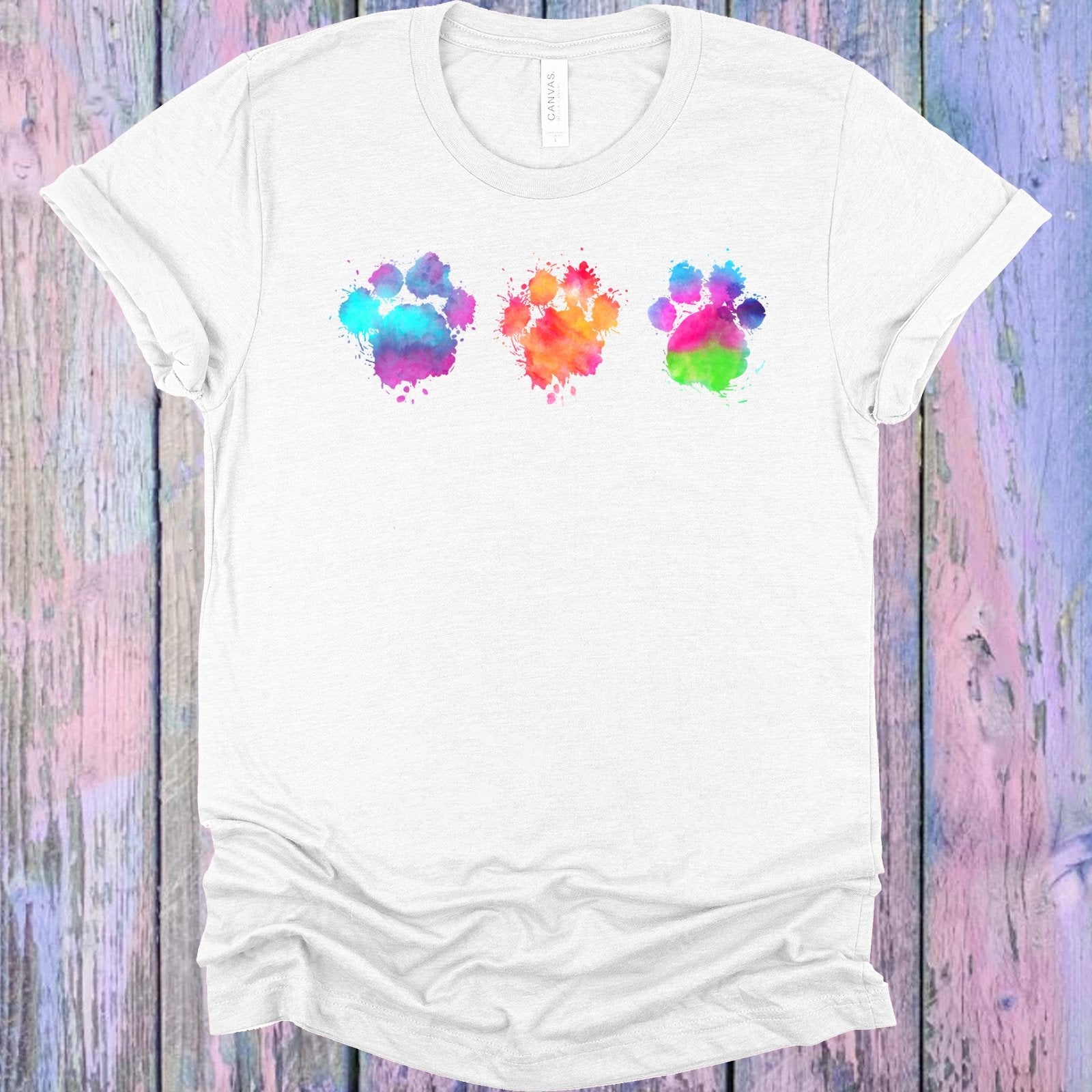 Watercolor Paws Graphic Tee