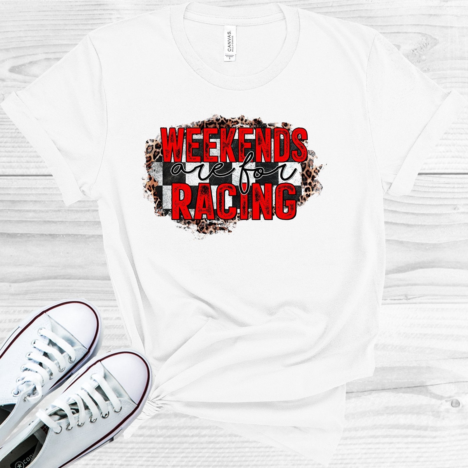 Weekends are for Racing Graphic Tee