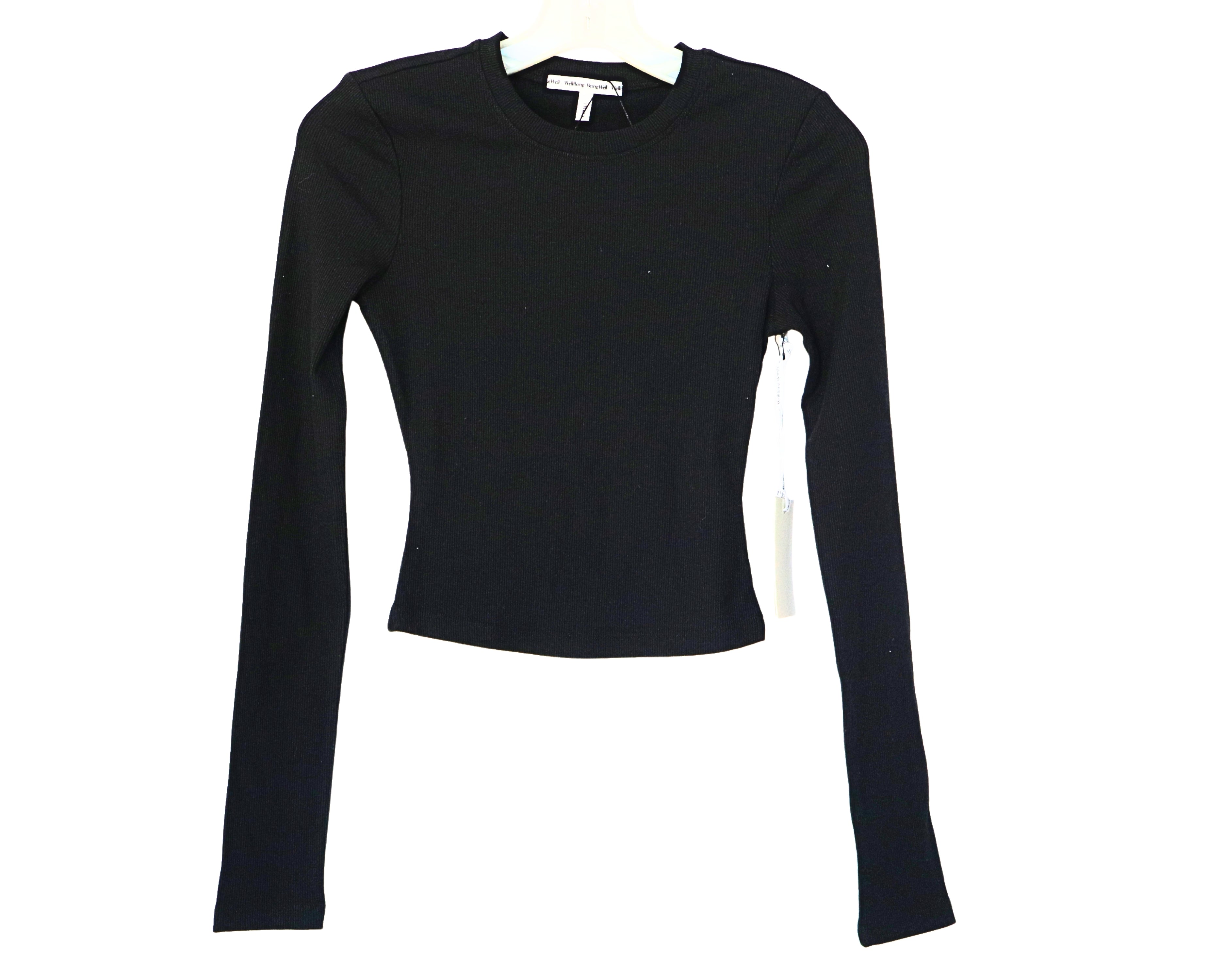 Leon Long Sleeve Top - Black - XS