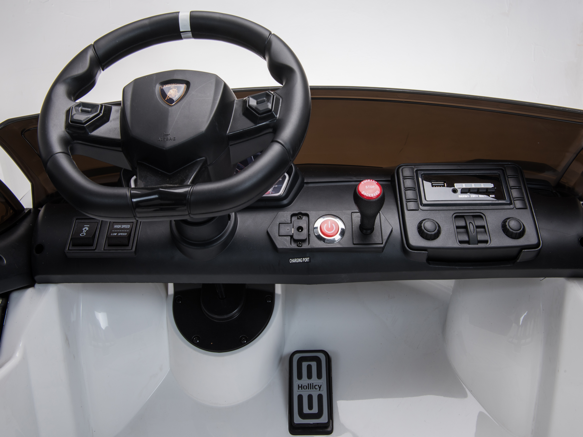 2 Seater Lamborghini Aventador RC Ride On Car For Children W/Magic Cars® Wireless Parental Control