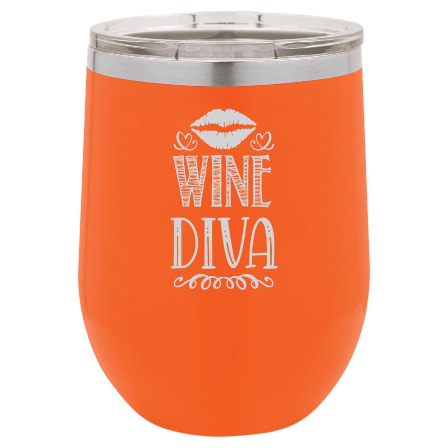 Wine Diva 12 oz Polar Camel Wine Tumbler