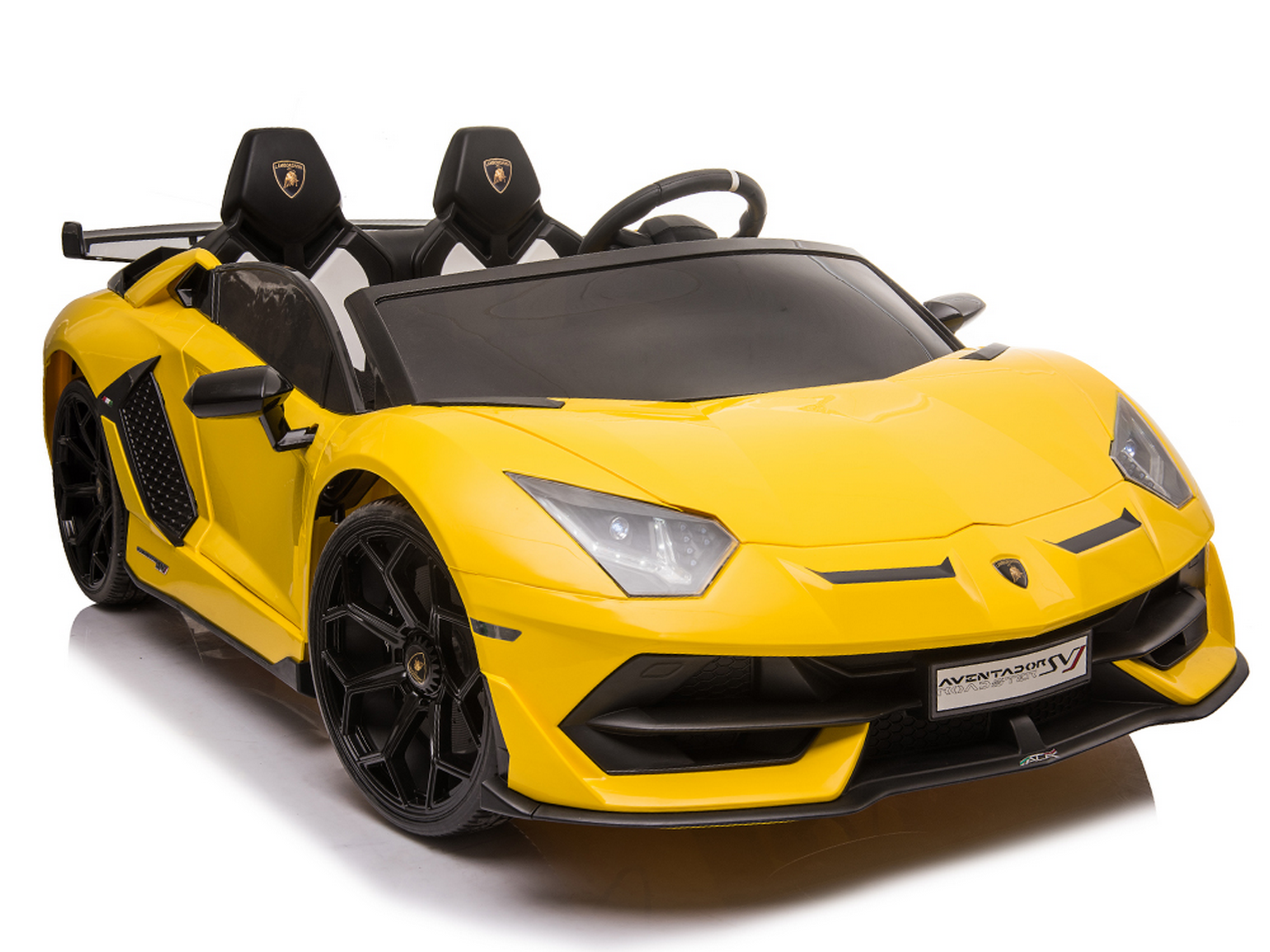 2 Seater Lamborghini Aventador RC Ride On Car For Children W/Magic Cars® Wireless Parental Control