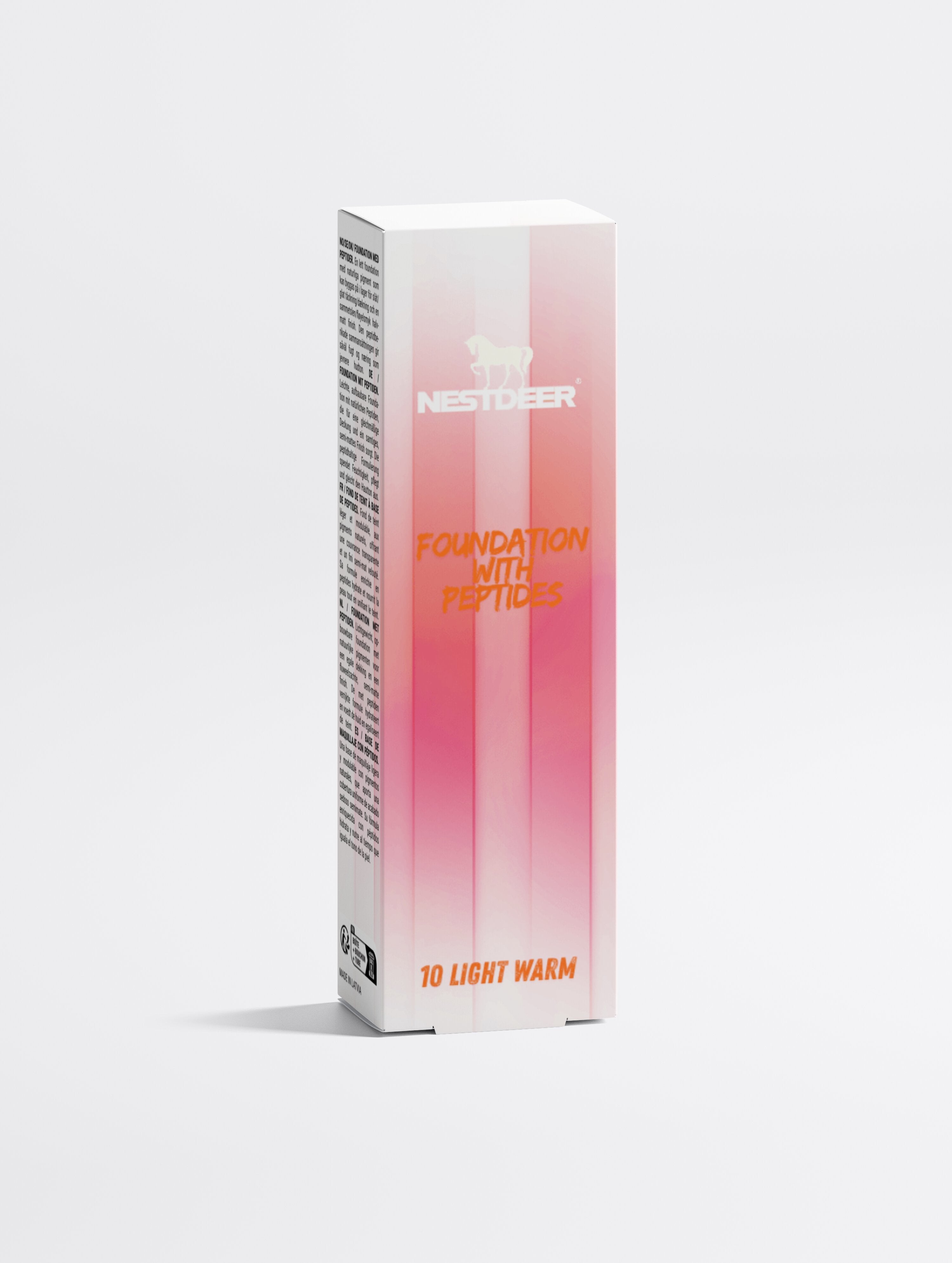Foundation with Peptides, 10 Light Warm